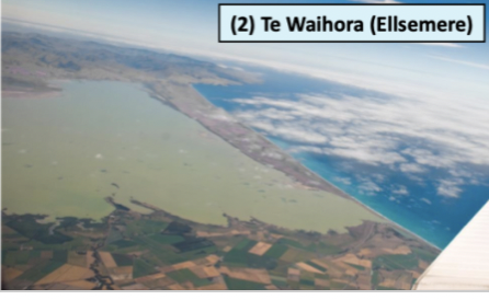 freshwater coastal lagoon, which is large and lake-like 

Form on mixed sand and gravel beaches

Shore parallel barriers built by longshore drift

Wave dominated estuaries      

Smaller rivers that flow into them, tend to have lower flows,  closed for long periods of time

Water and stuff that comes in sits for a long time before it goes out to sea

  