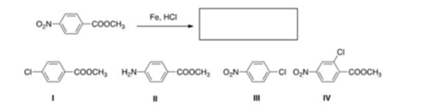 <p>51) What is the product of the following reaction?</p>