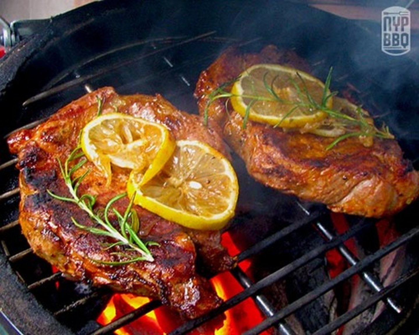 <p>(v) nướng than</p>