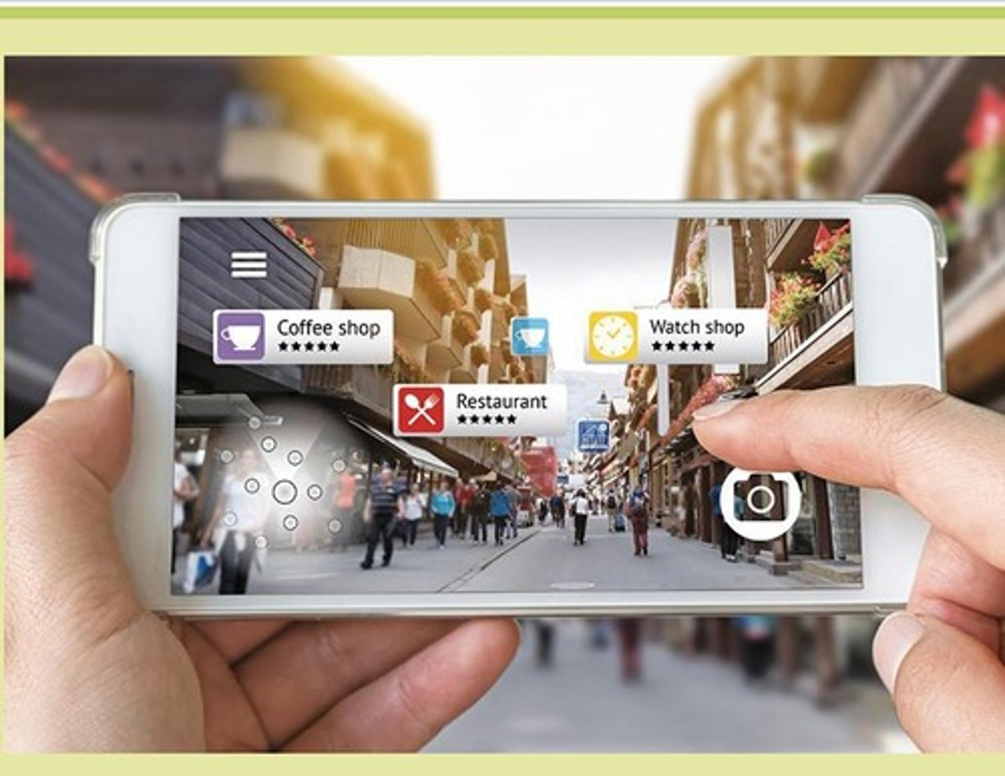 <p>Allows businesses to overlay digital content, such as 3D models, information, or interactive interfaces, onto the physical world, providing employees and customers with real-time, context-aware information and interactions.</p>