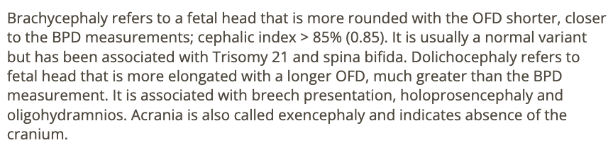 <p>d) brachycephaly </p>