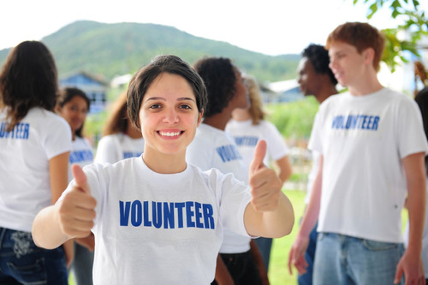 <p>to be a volunteer</p>