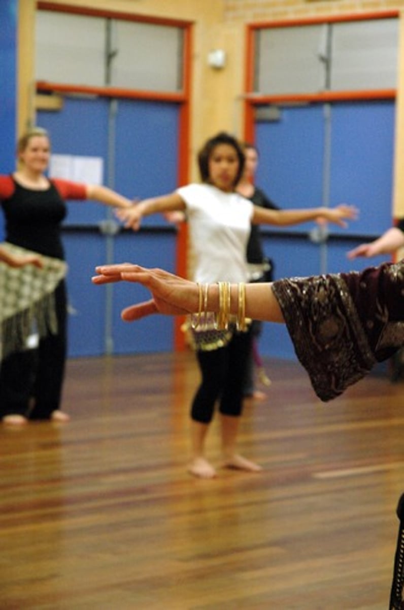 <p>I went to dance classes (IR).</p>