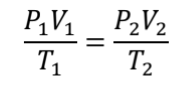 <ul><li><p>when number of moles of gas is constant</p></li></ul><p></p>