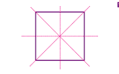 <p>When a line is drawn to divide a shape in halves so that each half is a reflection of the other</p>