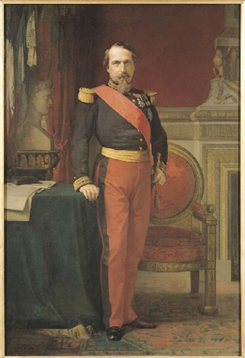 <p>a. Emperor</p><p>b. France</p><p>c. He served as president during the Second French Republic, until he overthrew it and became the emperor of the Second French Empire. He declared war on Otto van Bismarck and Prussia, but lost in the Franco-Prussian War. He promised a "Liberal Empire" in France in which the legislature was given greater authority.</p>