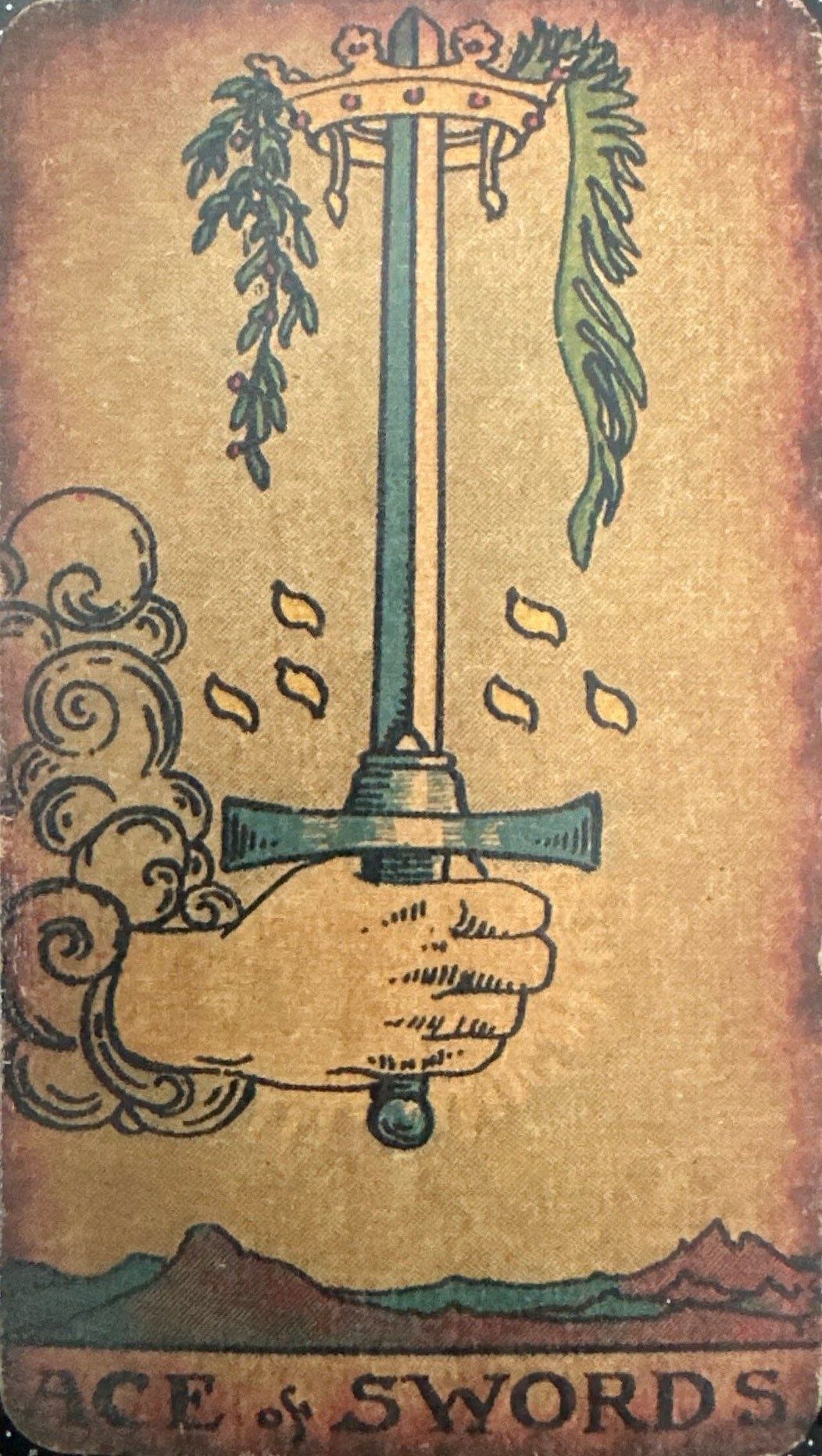 <p>I - Ace of Swords*</p>