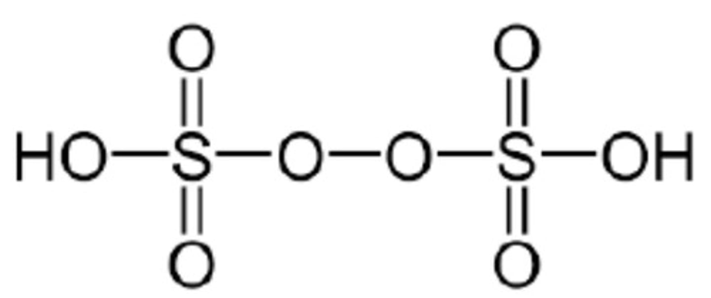 <p>Peroxodizwavelzuur</p>