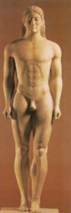 <p>A-navy-sos Kouros</p>
