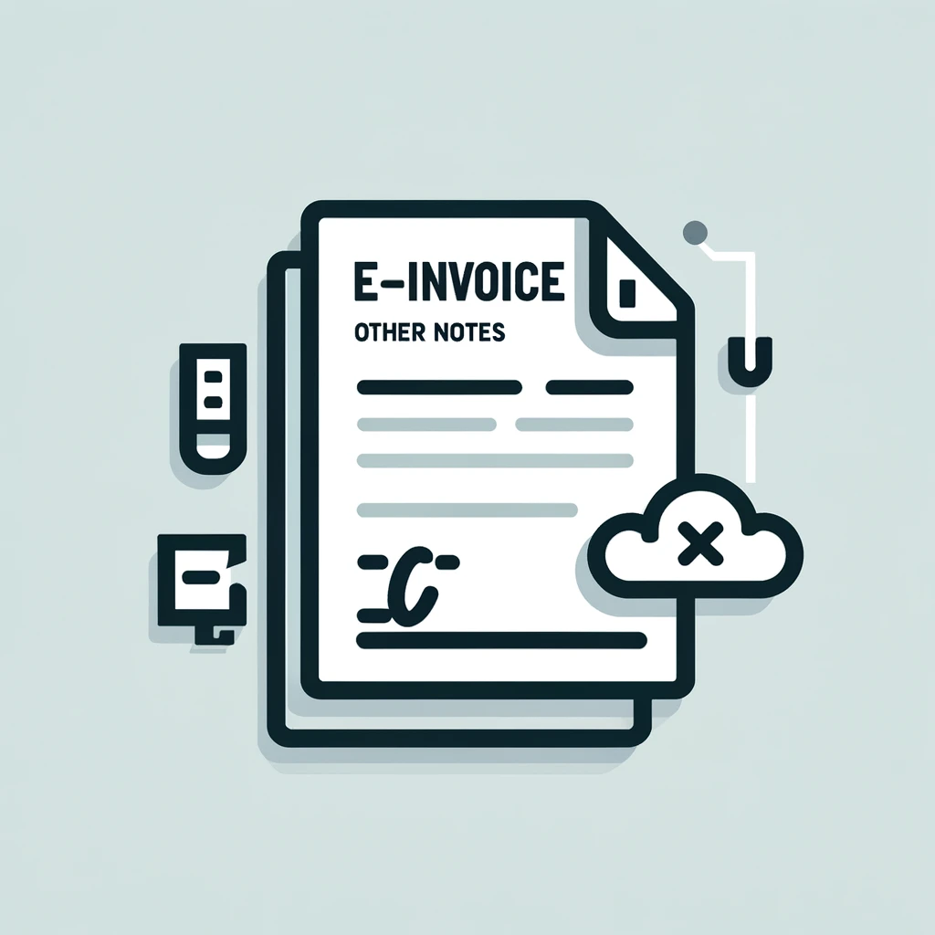 <p>E-Invoice other note</p>