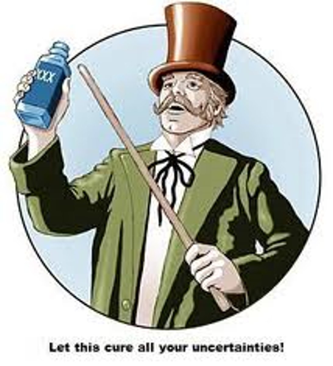 <p>(noun) a remedy for all ills; cure-all; an answer to all problems</p><p>Syn.: universal cure, easy solution</p>