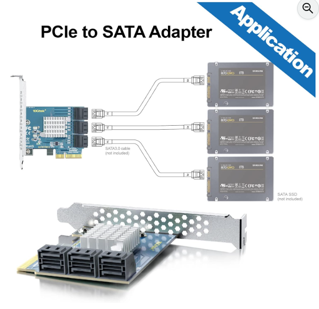 <p>If a SATA controller failure occurs then you can purchase a separate PCIe  SATA controller card. Make sure to connect the hard drives to the new controller and disable the original integrated SATA controller in the BIOS</p>