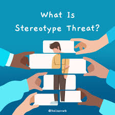 <p><span style="font-family: UICTFontTextStyleBody, serif; line-height: 116%;"><strong><span>The anxiety and pressure someone feels when they might confirm a negative stereotype about their social group.</span></strong></span></p>