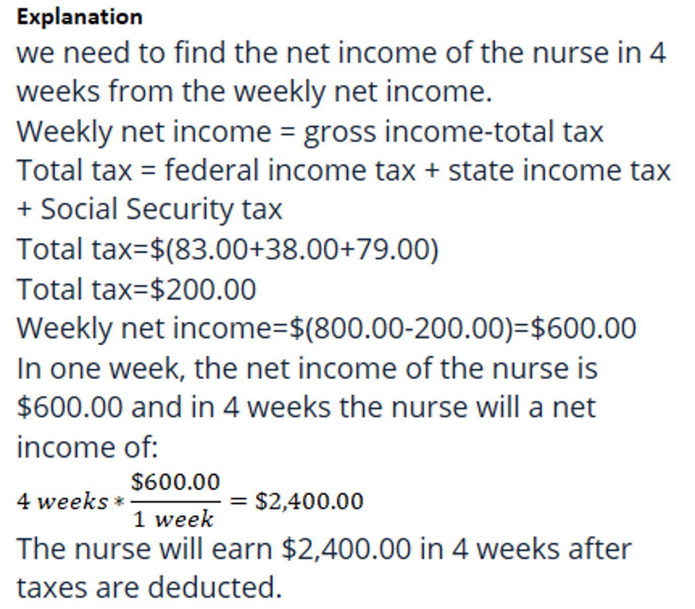 <p>C. $2,400.00</p>