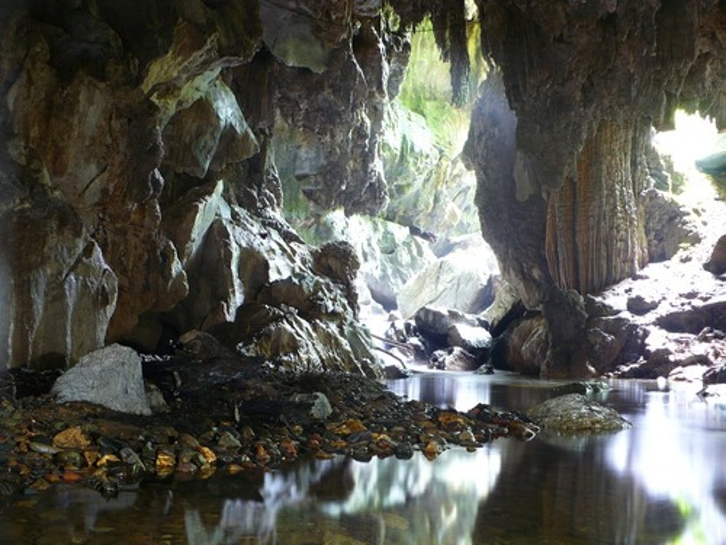 <p>the caves</p>