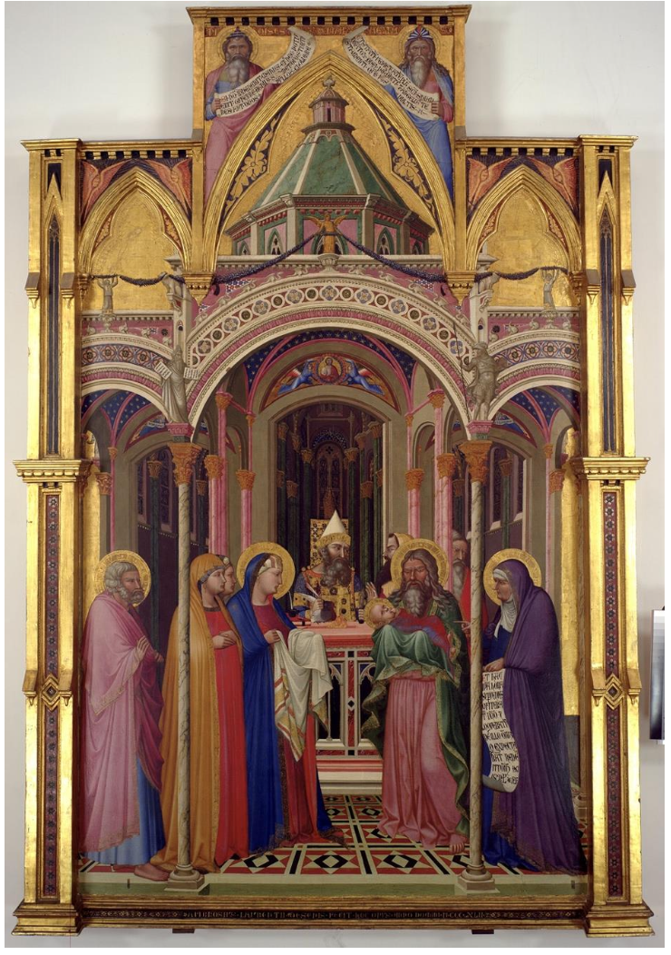 <p>The Presentation into the Temple 1320s</p>