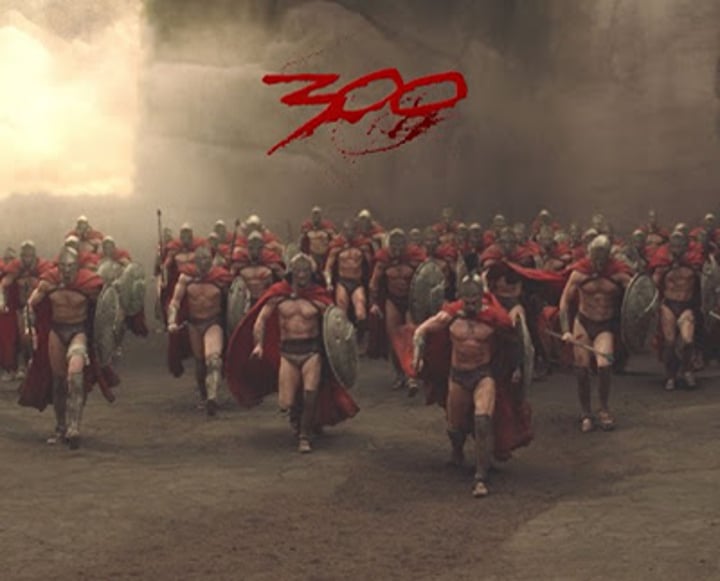 <p>Ten years after Marathon, king Xerxes, the son of Darius, returned to Greece with a very large army (supposedly 2-million). At the mountain pass of Thermopylae, 300 Spartans and a few thousand other Greeks under the Spartan king Leonidas held back Xerxes' army for 3 days. This bought the Athenians valuable time.</p>