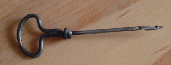 Used to mark a portion to be screwed