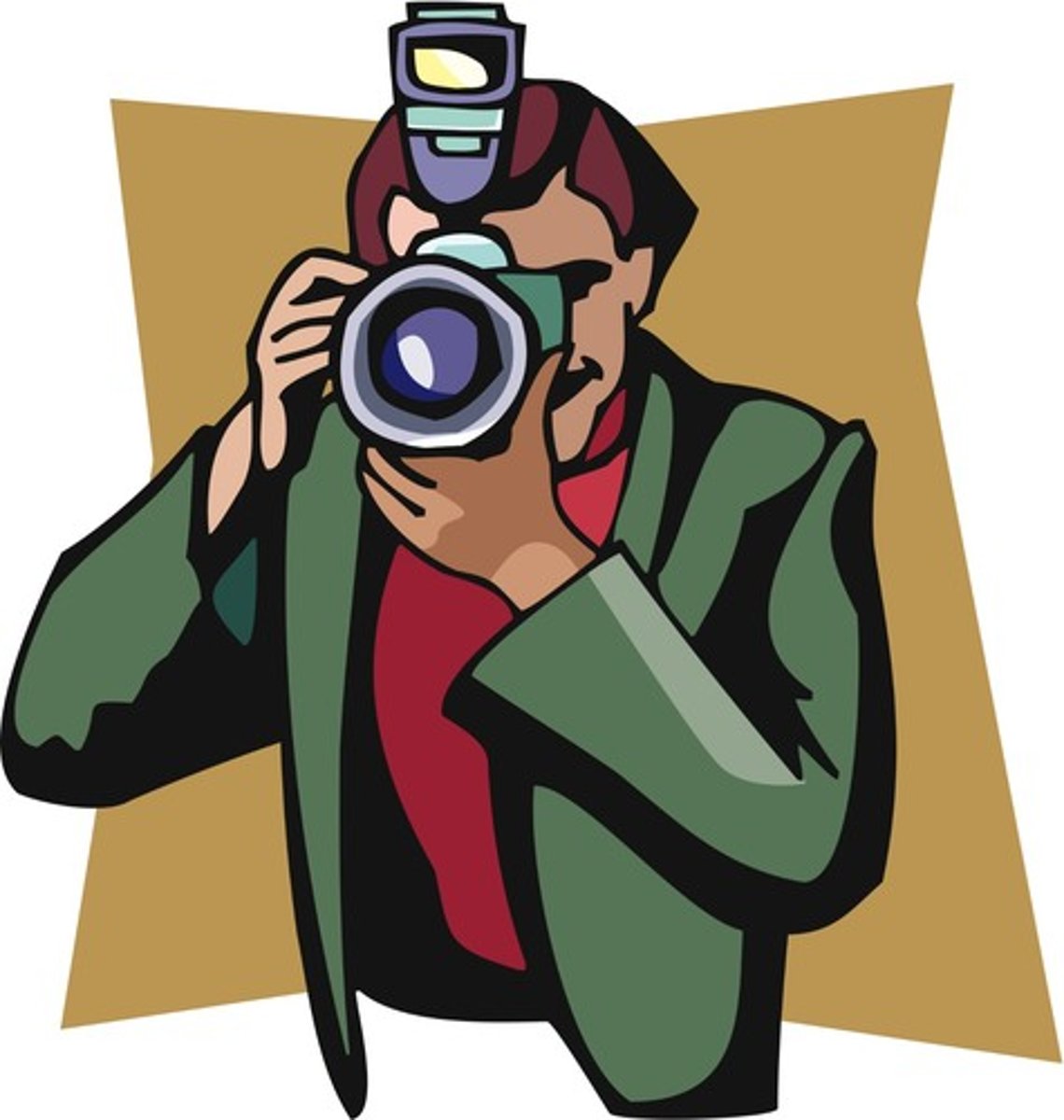 <p>to take a picture/photo</p>