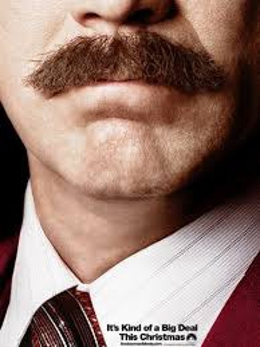 <p>to have a mustache</p>