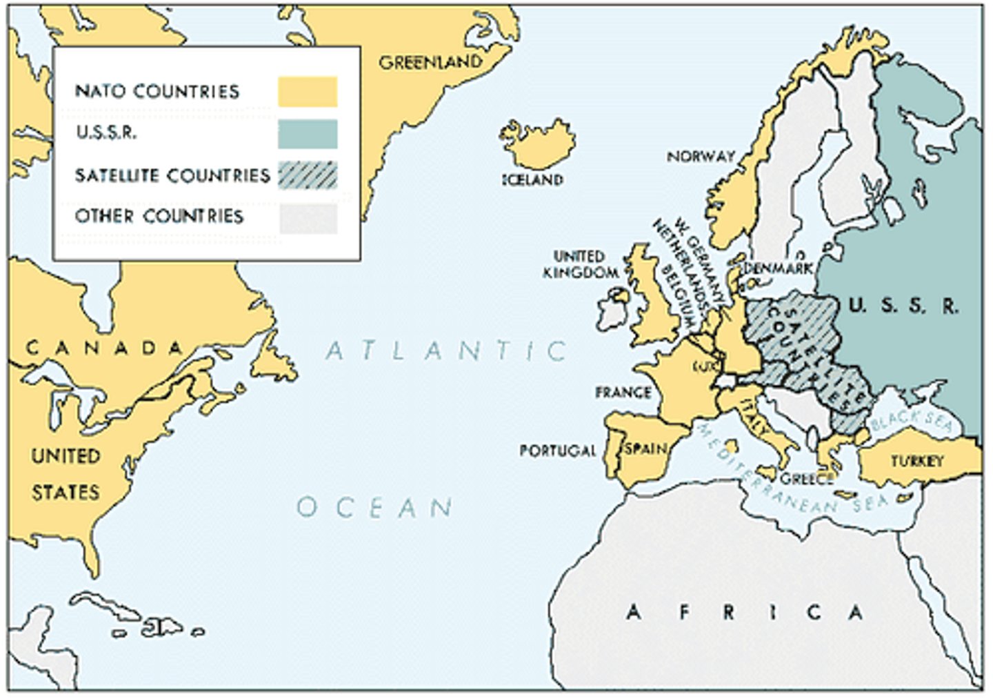 <p>-Many Europeans were still taking trips across the _____________________________ in order to fish for cod</p><p>-This led to the settlement of Iceland, Greenland, and Nova Scotia</p><p>-Once the Americas were discovered, fishermen in the North Atlantic continued to look for a water route to Asia</p><p>-Some people tried to go through North American rivers; others, like Vitus Bering, searched for routes through the Arctic and over the top of North America</p><p>-The Three European countries that led the way in Ocean Exploration in the North Atlantic were the British, Dutch, and French</p>