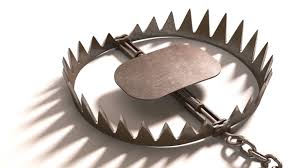 <p>trap (cái bẫy)</p>