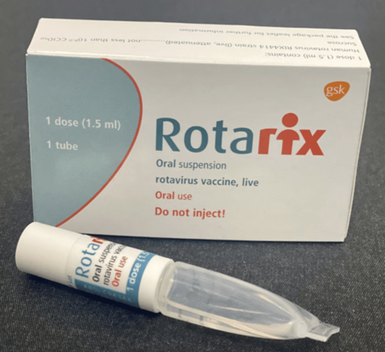 <p>Rotavirus </p><p>Recommandé dès 2 mois </p><p>Spécialité : Rotarix, RotaTeq</p><p>Type de vaccin : Vaccin vivant atténué </p><p>Dose : x2 à 3 doses par voie orale selon le vaccin à espacer d'1 mois </p><p>Avant 16 semaines et max à 24 semaines </p>