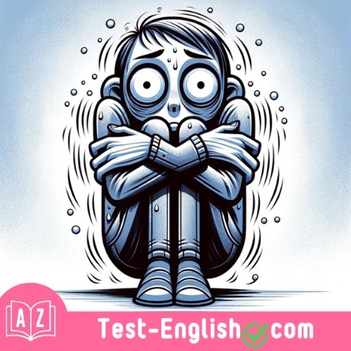 <p>That horror film gave me the _____.</p>