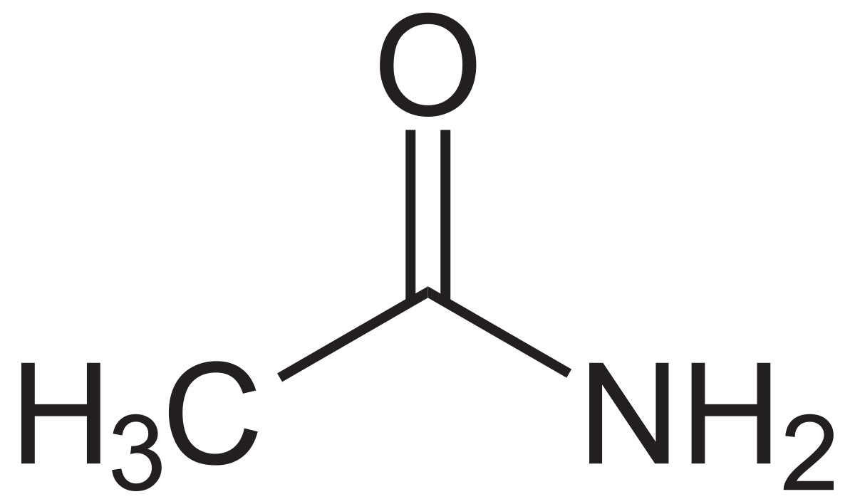 <p>CH3CONH2</p>