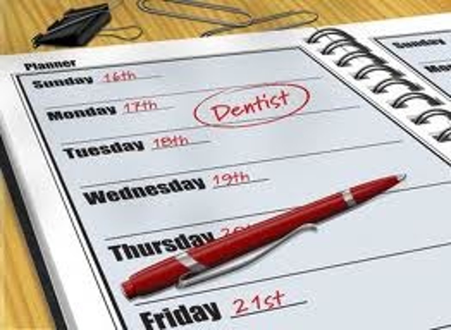 <p>to make an appointment</p>