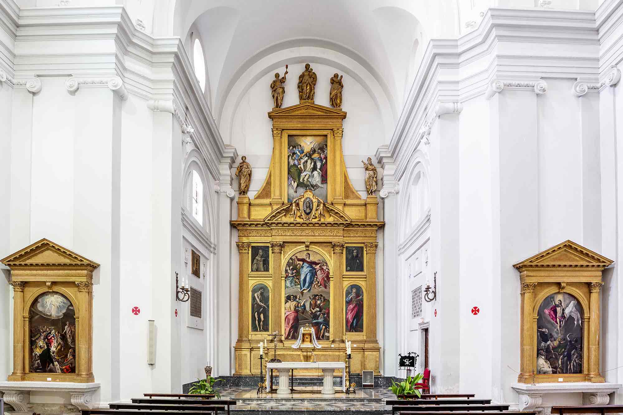 <p>Que? Una iglesia católica por los cristianos y ahora las monjas</p><p style="text-align: start">Quien? Arquitecto: Juan de Herrera</p><p style="text-align: start">Donde? Cerca al catedral</p><p style="text-align: start">Por qué? lugar por las monjas a vivir</p><p style="text-align: start">Cuando? siglo 16, fin de renacimiento</p><p style="text-align: start">Estilo? renacimiento pero Herreriana (de arquitecto)</p><p style="text-align: start">Materiales? piedra y mampostería. Tiene obras del Greco a dentro la iglesia</p>