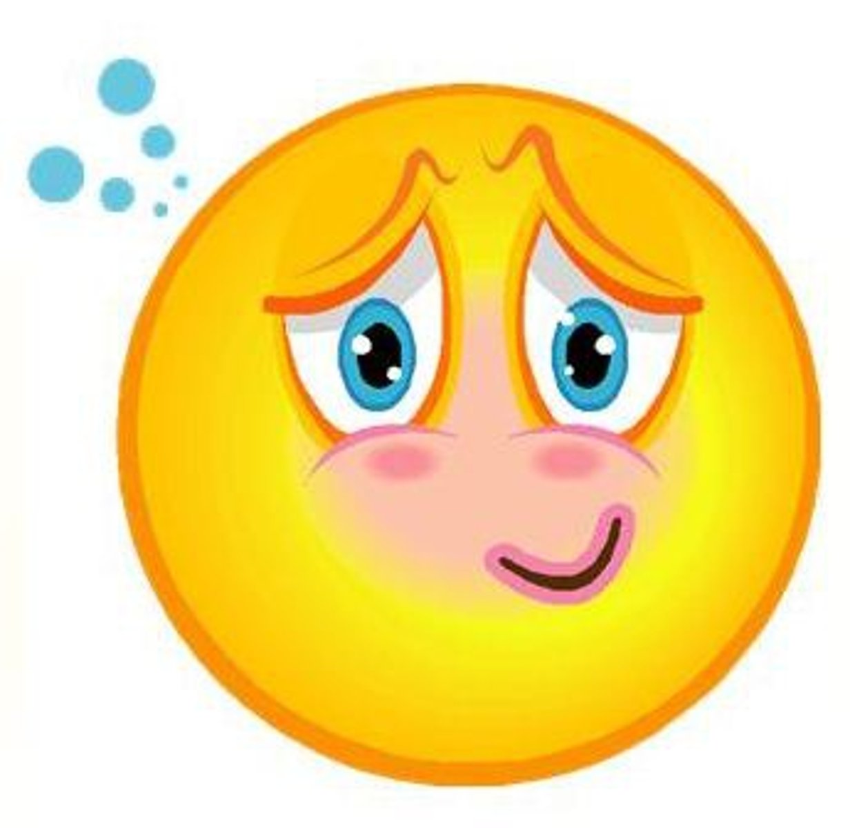 <p>embarrassed</p>