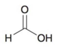 <p>Formic Acid; +2</p>