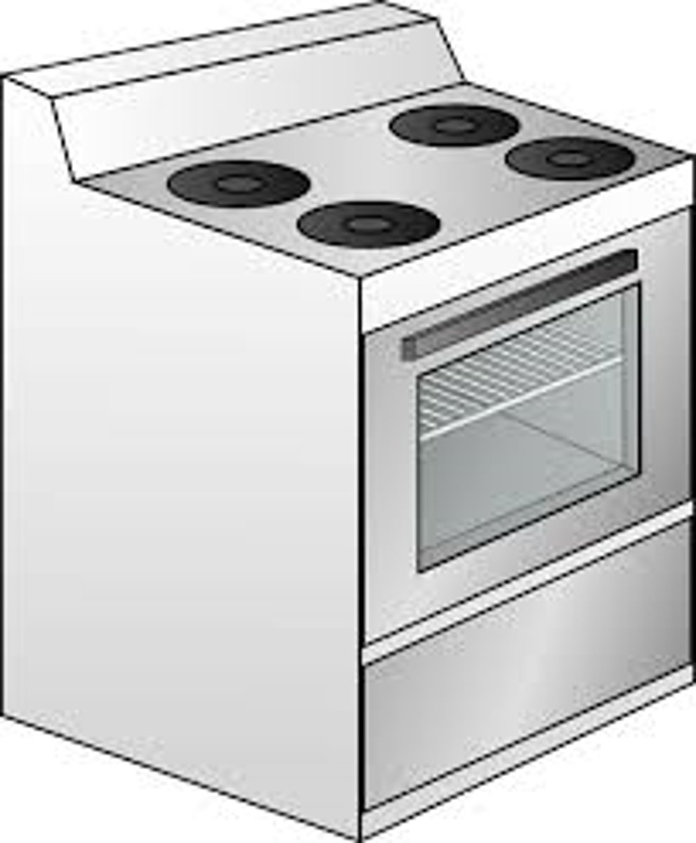 <p>the stove</p>