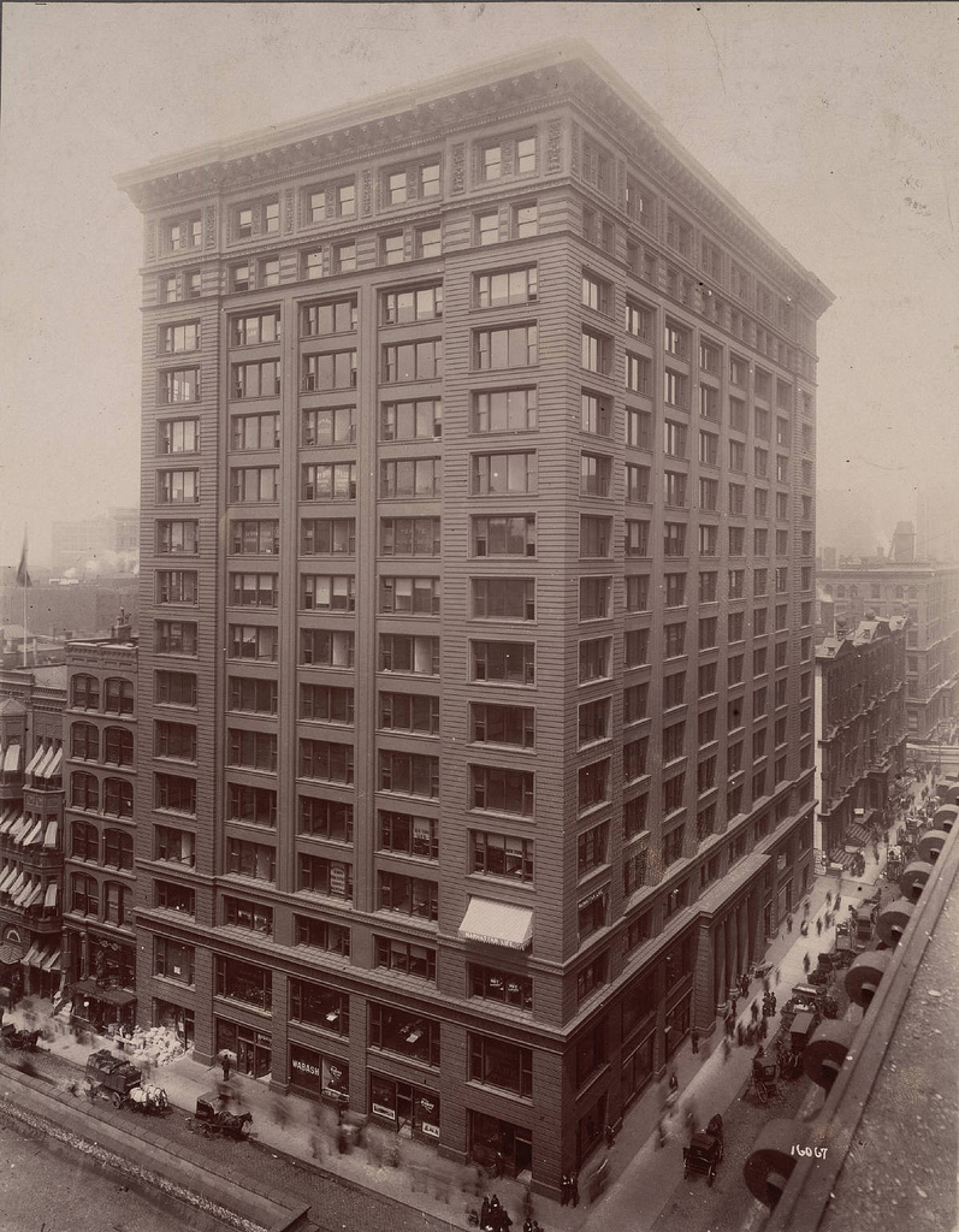 <p>Marquette Building</p><p>Holabird and Roche</p><p>Chicago</p><p>1890’s</p>