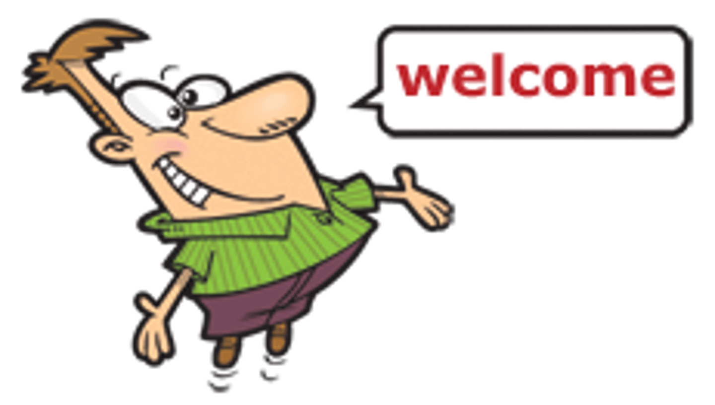 <p>（huānyíng）welcome</p>