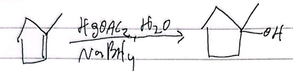 <p>mark, no rearrangement</p>