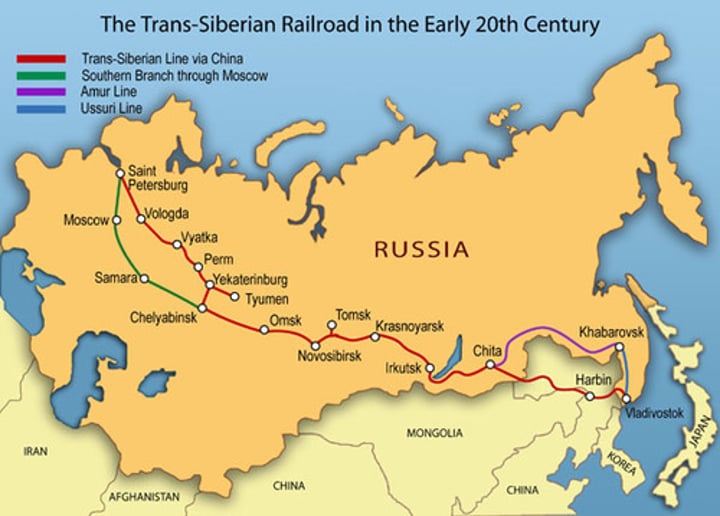 <p>Constructed in the 1870s to connect European Russia with the Pacific; completed by the end of the 1880s; brought Russia into a more active Asian role.</p>