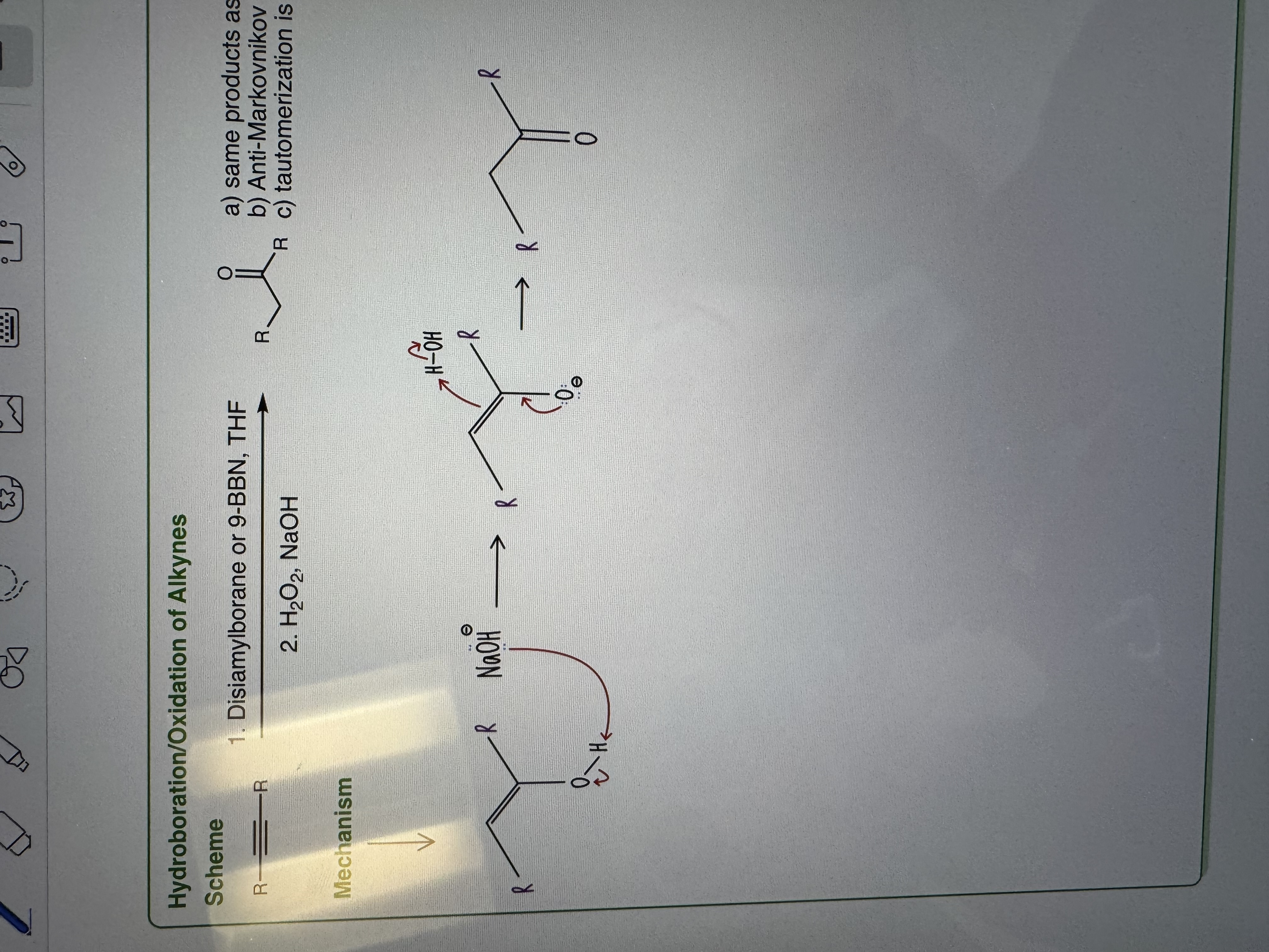 <p>Hydroboration/Oxidation</p>