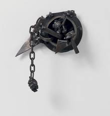 <p>Melvin Edwards (*1937) Some Bright Morning, 1963, welded steel, private collection</p>