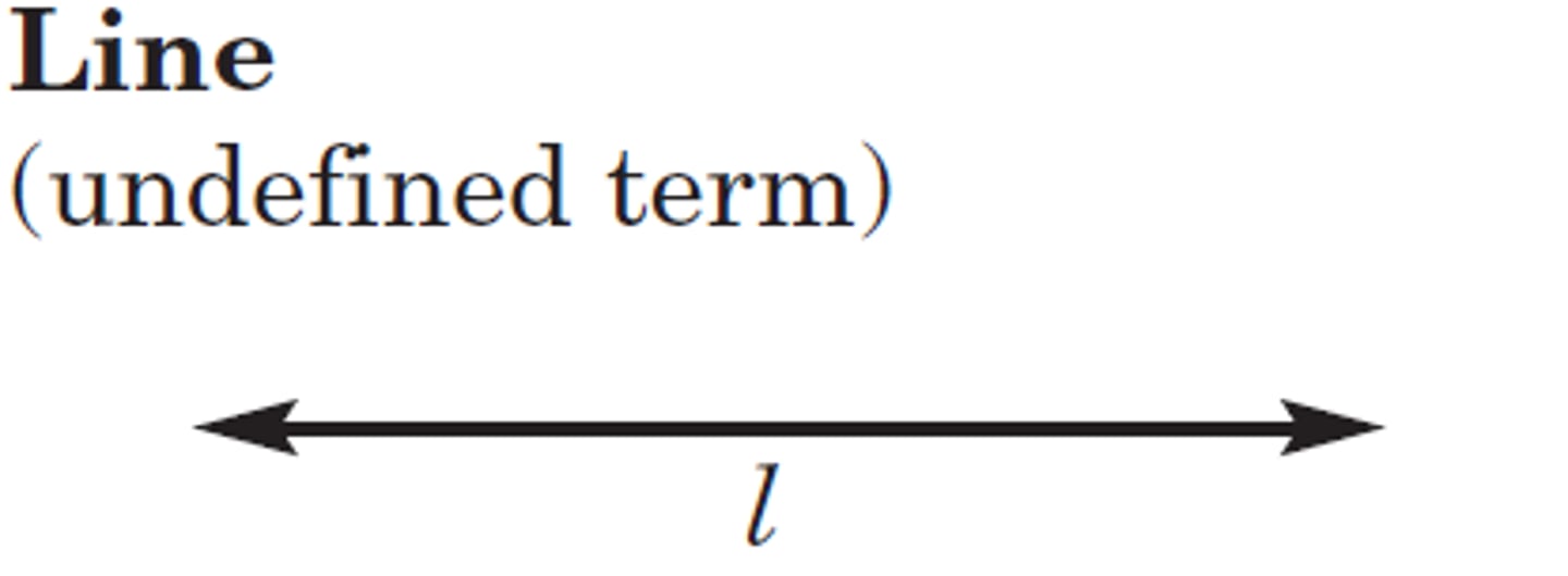 <p>has no thickness, but it extends forever in both directions.</p>