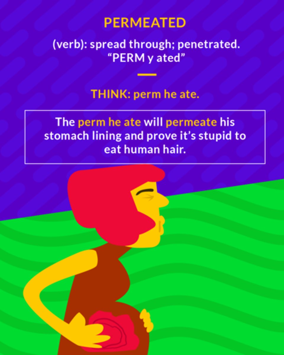 <p>(verb) to spread throughout</p>