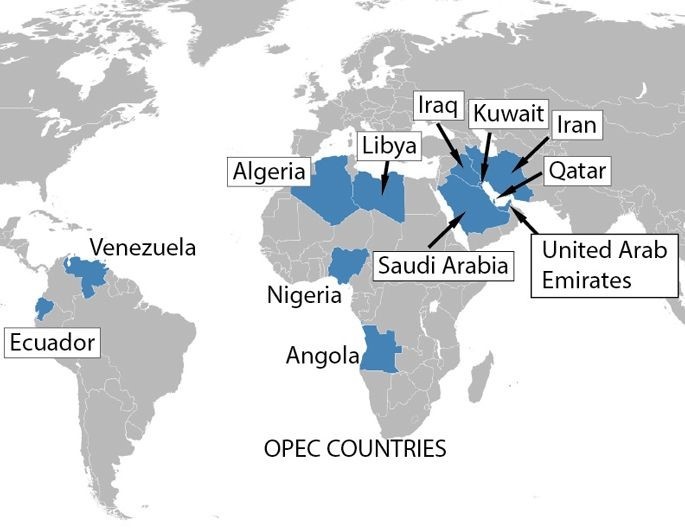 <p>International trade agreement composed of major oil-producing nations that work together to coordinate and influence global oil prices by regulating the supply of oil on the market</p>