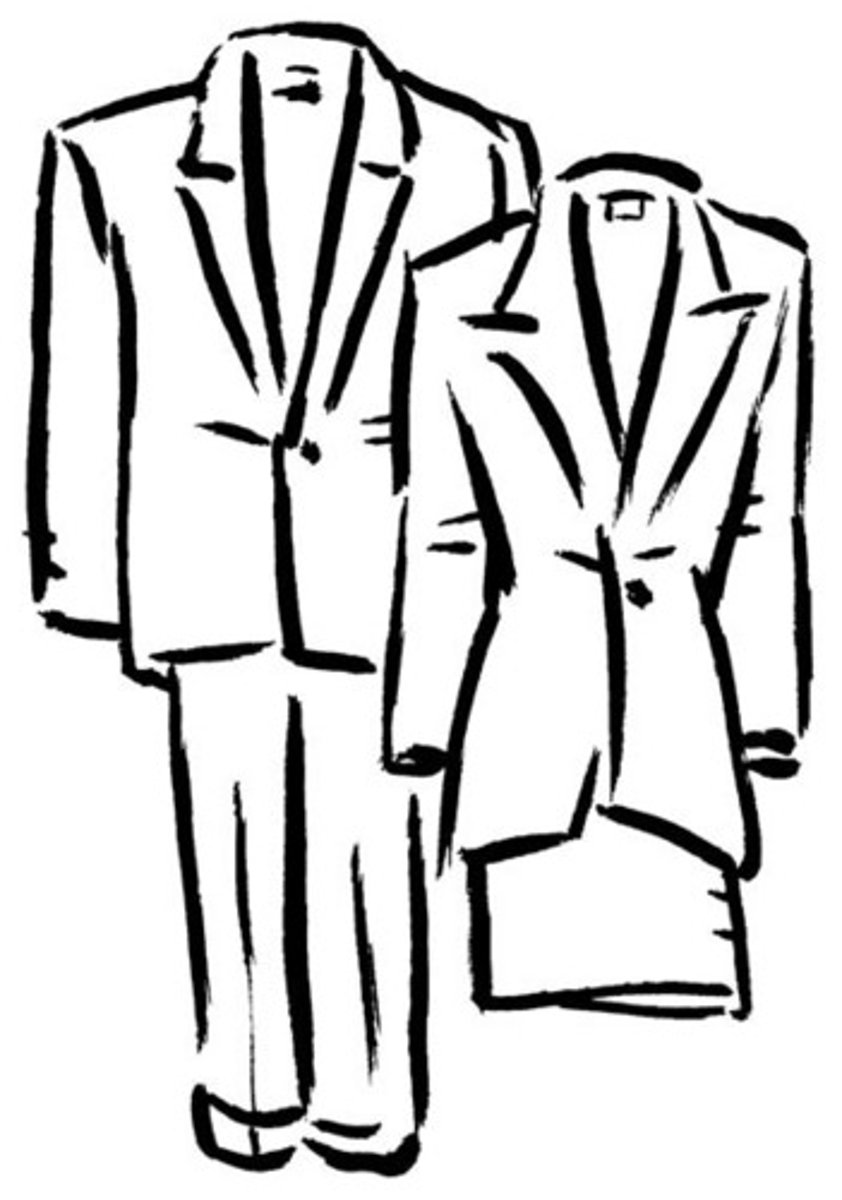 <p>(the) suit</p>