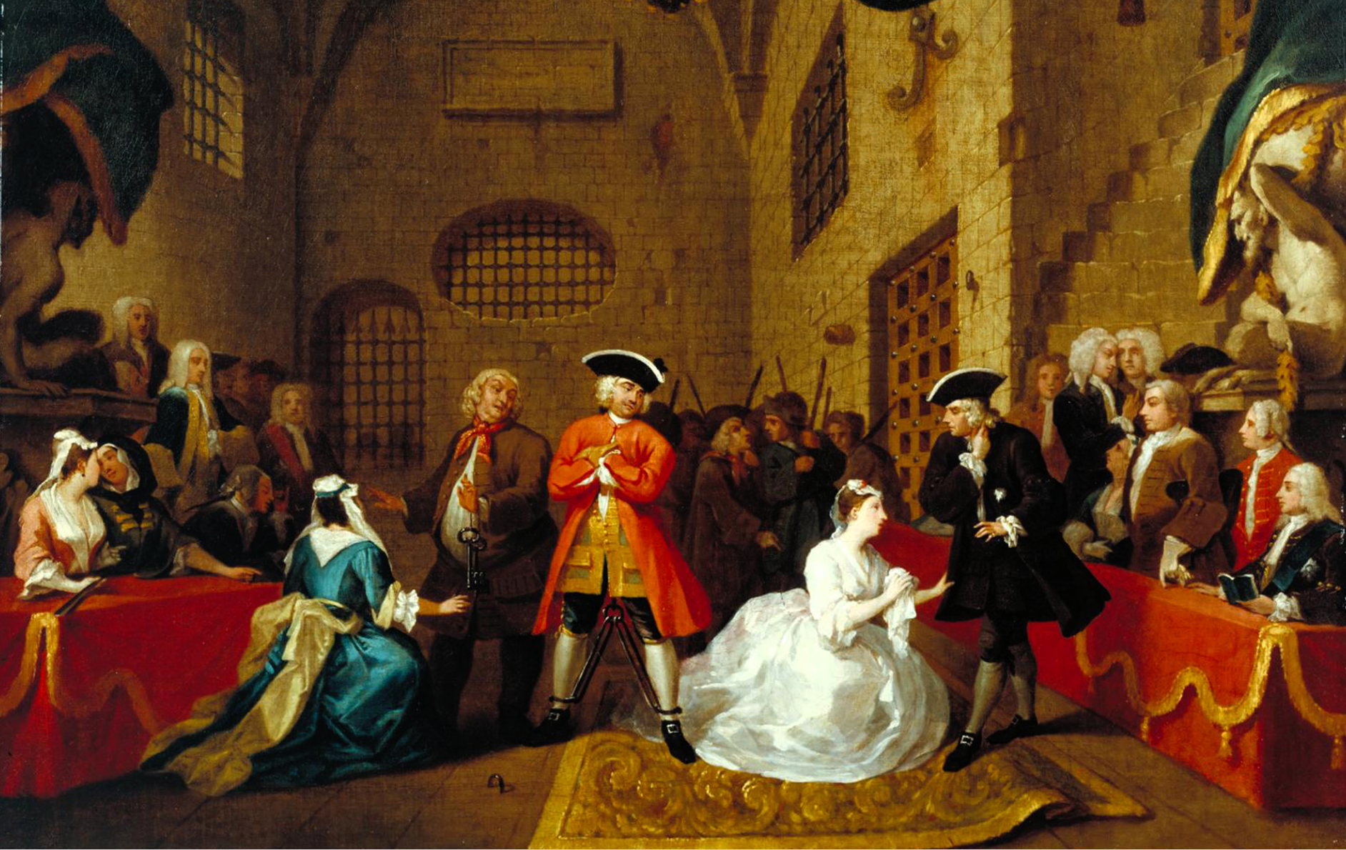 written in 1728 by John Gay

the only example of the once thriving genre of satirical ballad opera to remain popular today
