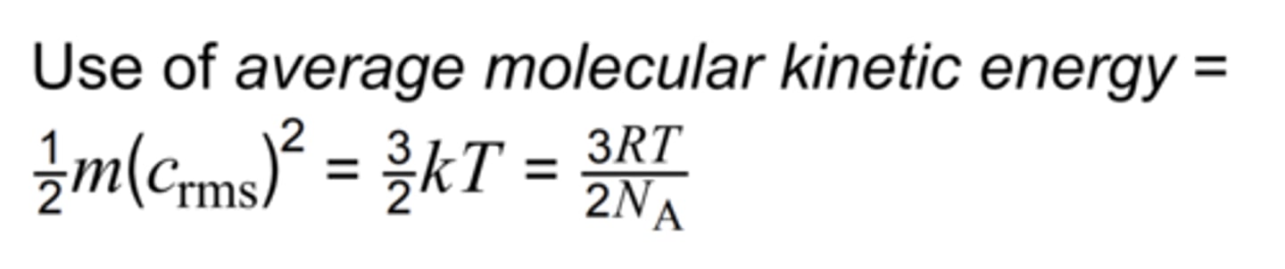 <p>a hypothetical gas that perfectly fits all the assumptions of the kinetic-molecular theory</p><p>only perfectly elastic collisions between the gas molecules =&gt; no intermolecular forces act between molecules =&gt; no potential energy =&gt; internal energy is only sum of KEs</p>