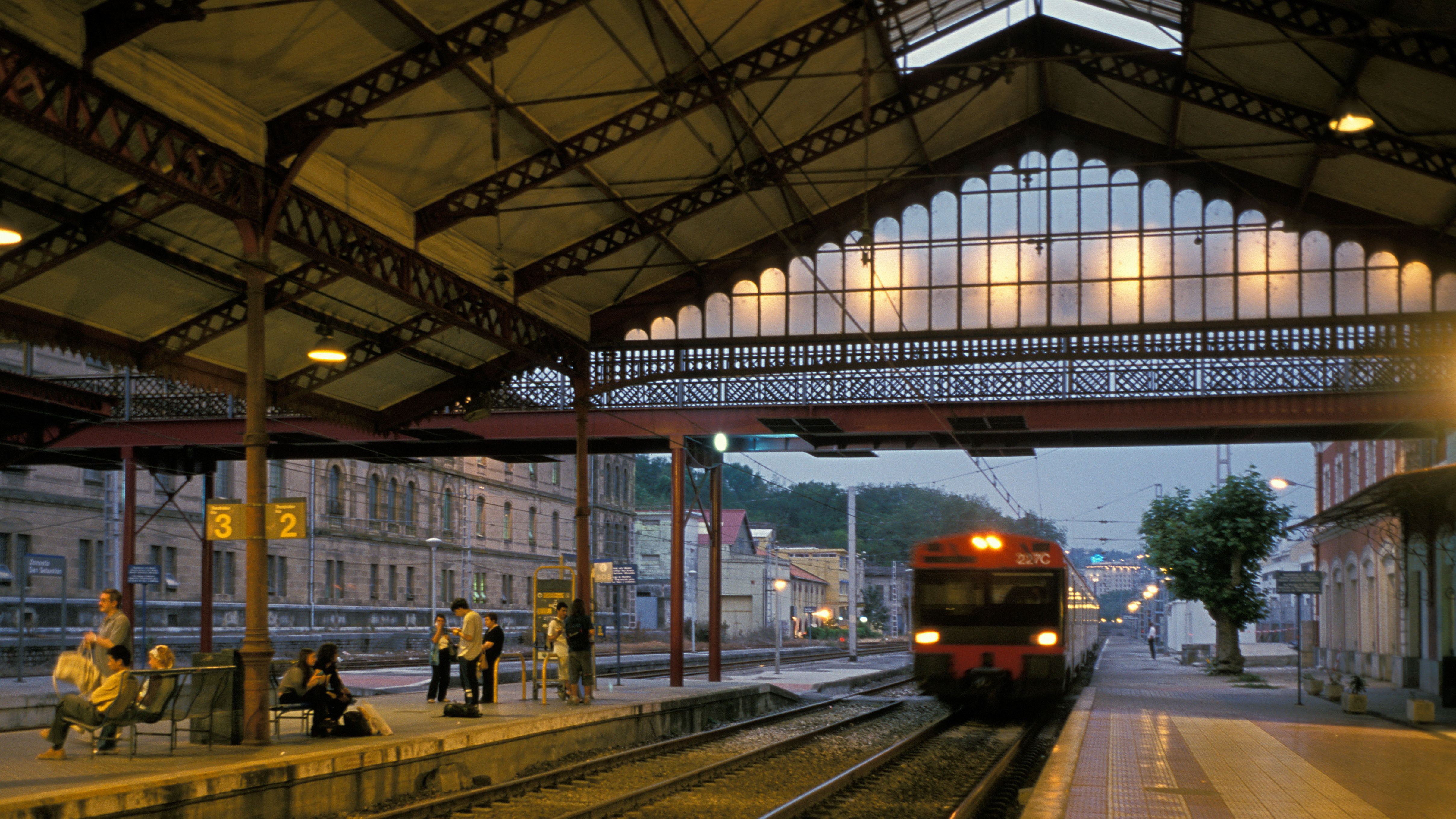 <p>La estación </p>