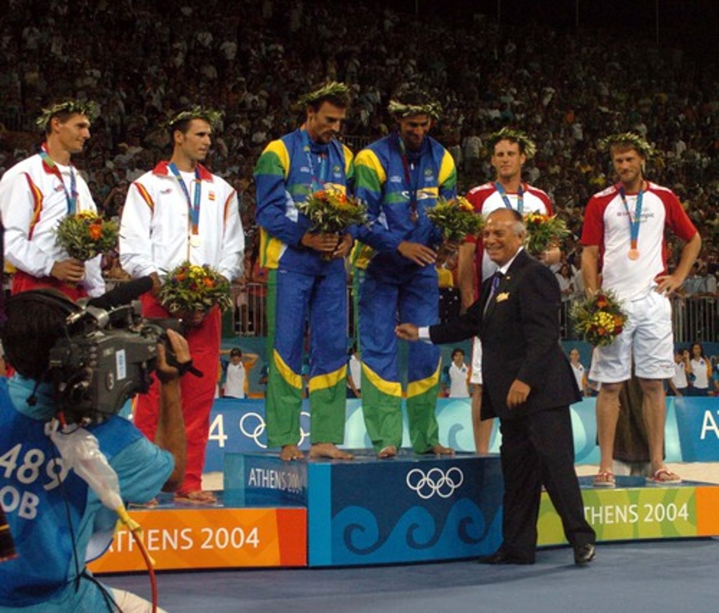 <p>ceremonia para recibir un premio</p>