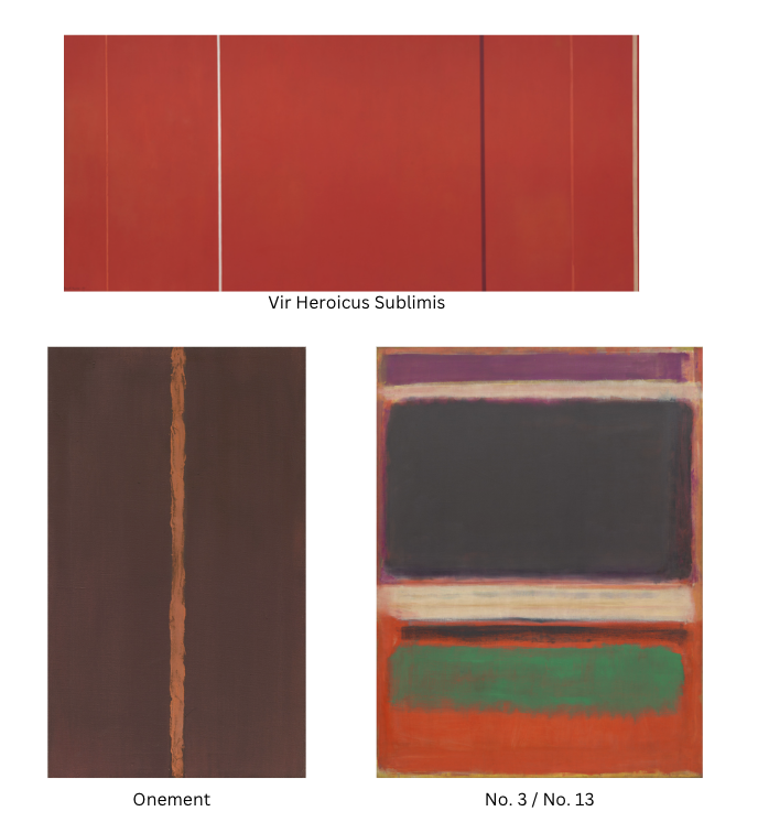 <p>Colour Field Painting</p>