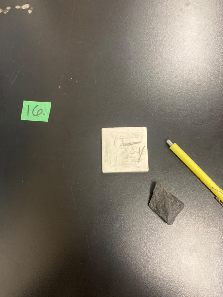 <p>This is…………………..Its streak is this colour…………… A unique physical property is………………….</p>